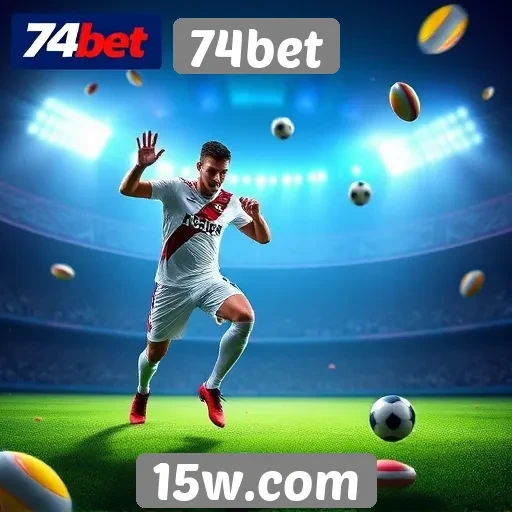 Apostas esportivas e jogos de cassino no 74bet